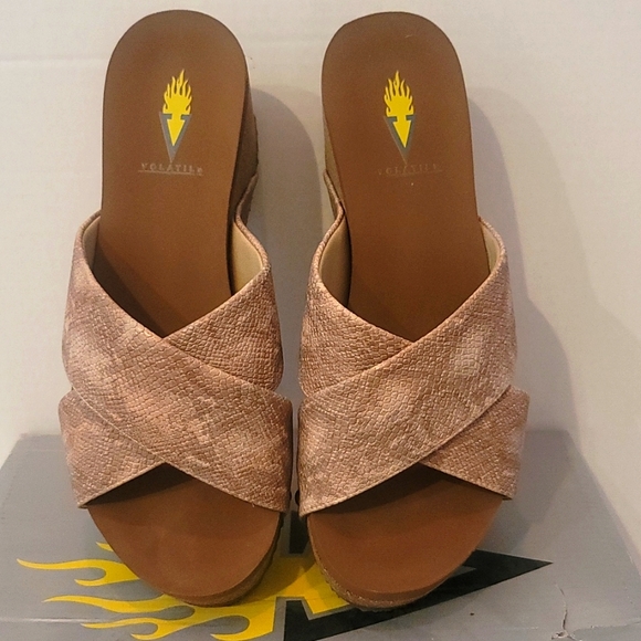 Volatile Wedge Sandals - Picture 3 of 11